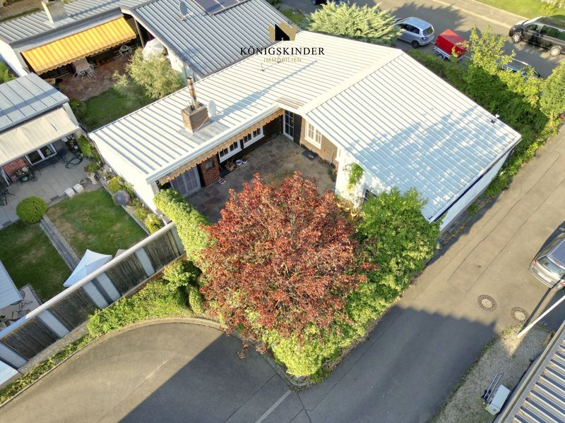Charmanter Bungalow mit geschütztem Garten und Wohnen auf einer Ebene